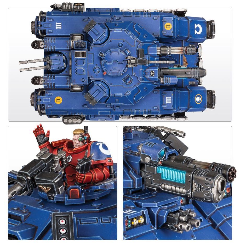 Warhammer 40,000 - 48-55, Space Marines, Primaris Repulsor Executioner