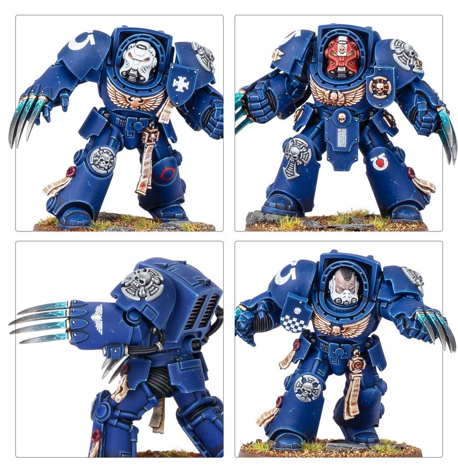 Warhammer 40,000 - 48-34, Space Marines, Terminator Assault Squad