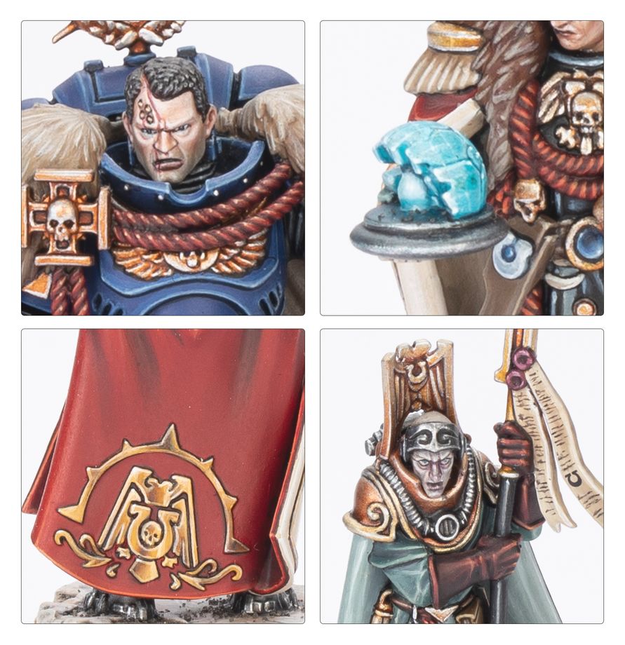 Warhammer 40,000 - 55-76, Space Marines, Captain Titus and The Wardens of Ultramar