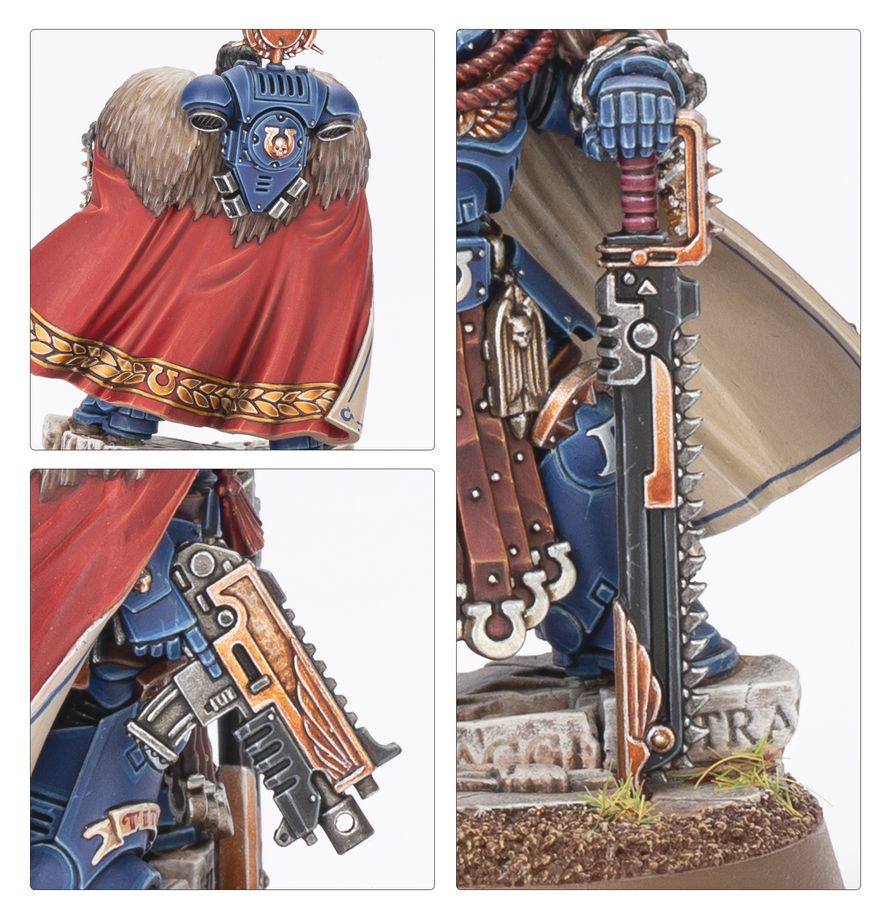 Warhammer 40,000 - 55-76, Space Marines, Captain Titus and The Wardens of Ultramar