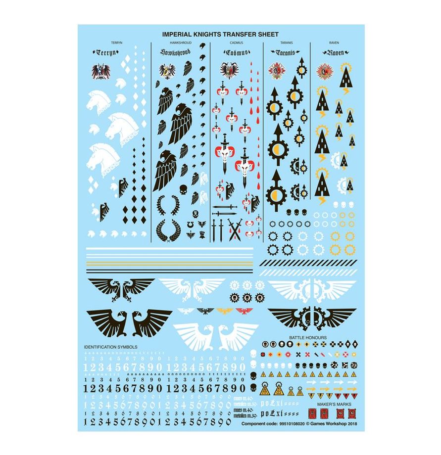 Warhammer 40,000 - 54-04, Eye of Terror Battalion: Imperial Knights