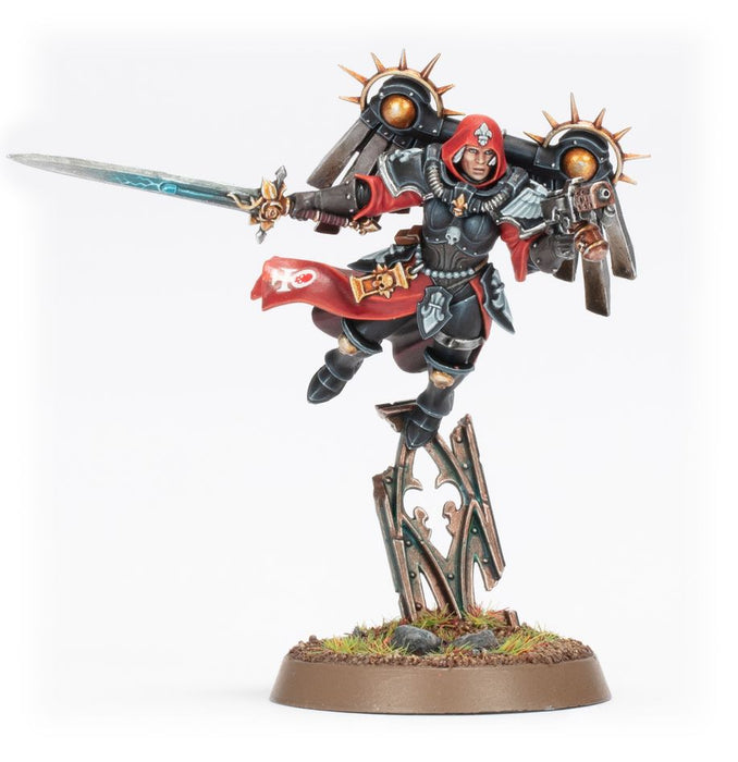 Warhammer 40,000 - 52-61, Adepta Sororitas, Canoness with Jump Pack