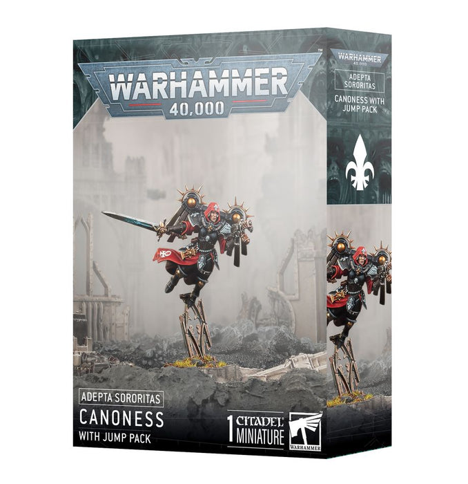 Warhammer 40,000 - 52-61, Adepta Sororitas, Canoness with Jump Pack