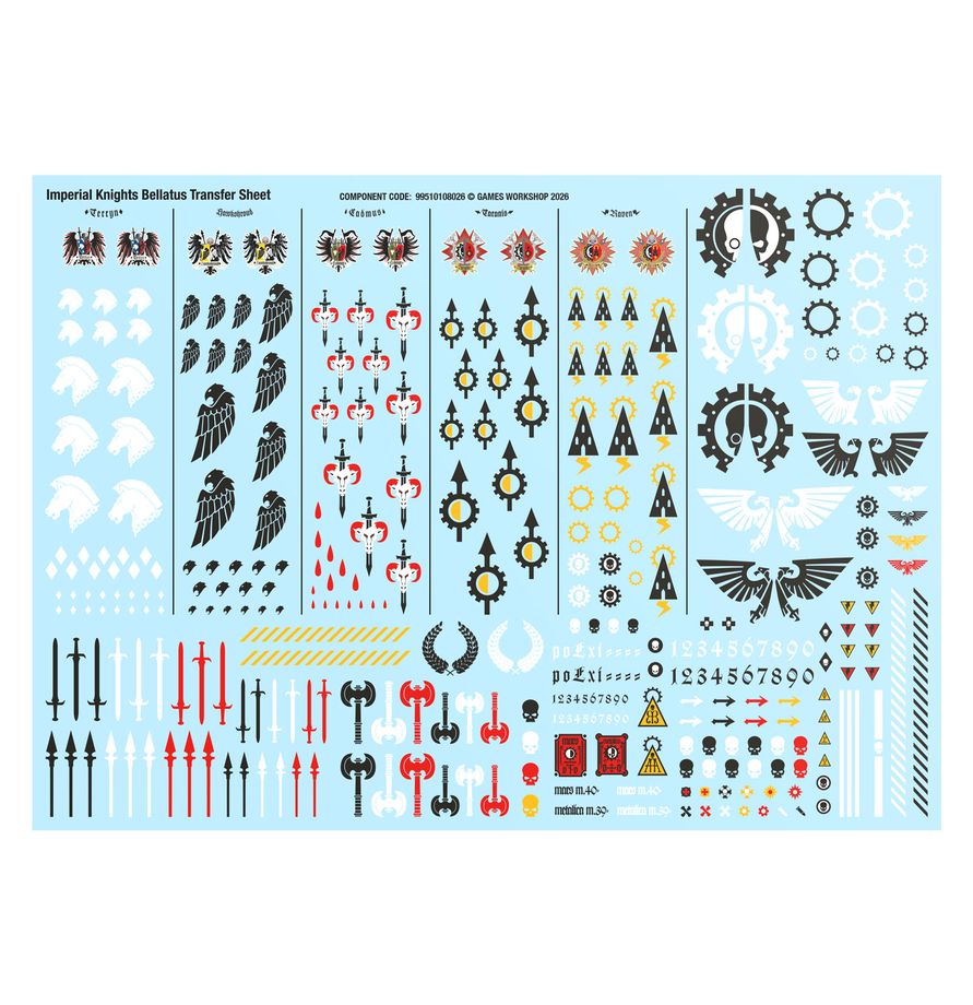 Warhammer 40,000 - 54-24, Imperial Knights, Knight Destrier