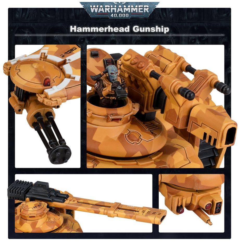 Warhammer 40,000 - 56-11, T'au Empire, Hammerhead Gunship