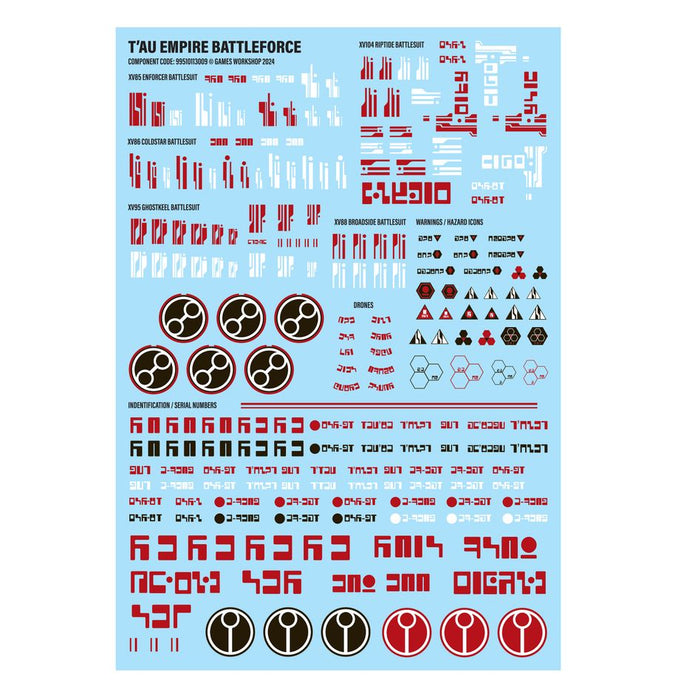 Warhammer 40,000 - 56-68, T'au Empire Battleforce, Retaliation Carde