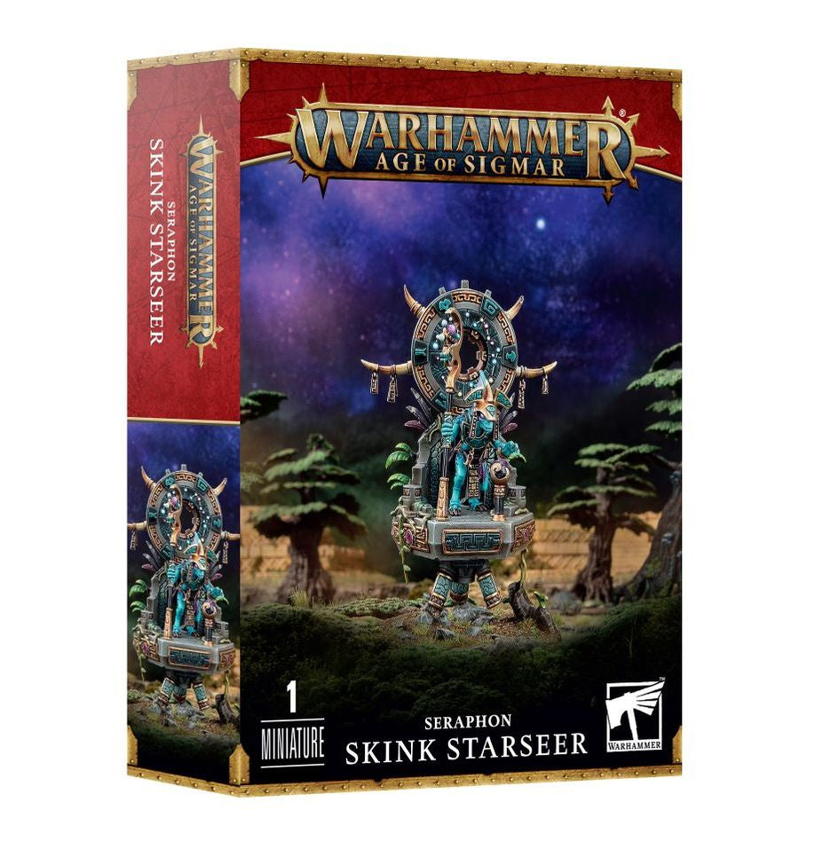 Warhammer Age of Sigmar 88-25, Seraphon, Skink Starseer