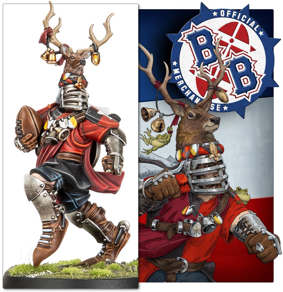 Warhammer Bretonnian Blood Bowl Team: The Brionne Barons