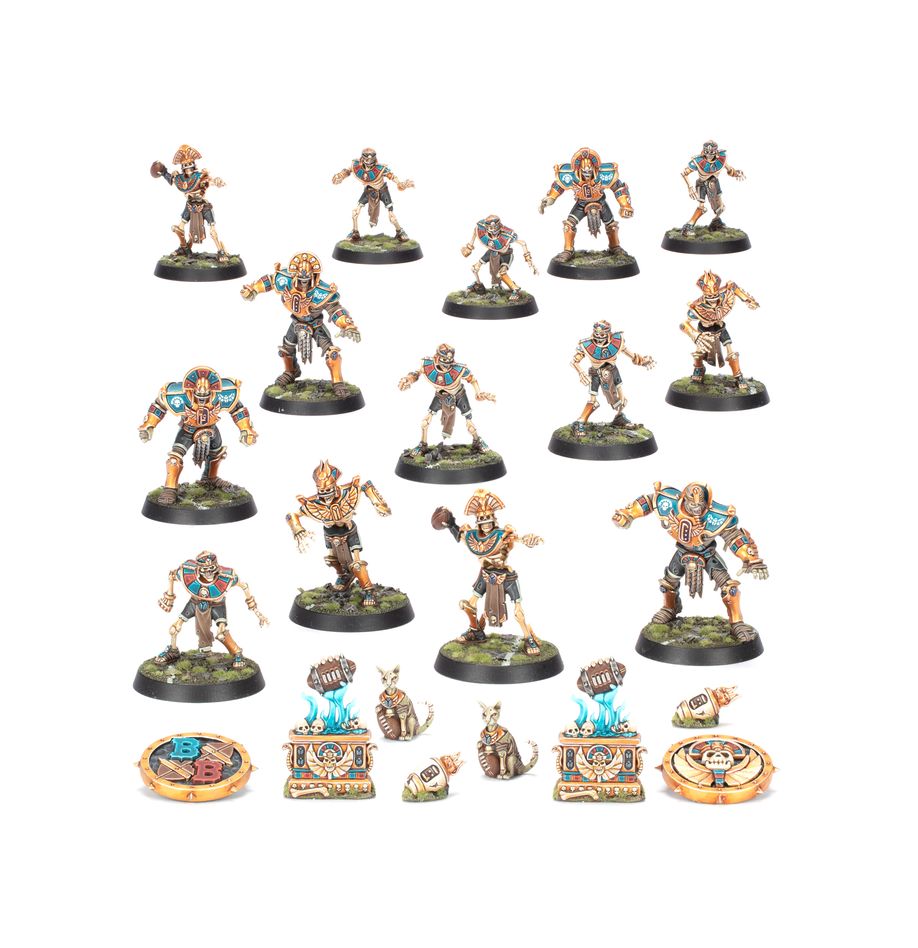 Warhammer Tomb Kings Blood Bowl Team: The Nehekhara Nightmares