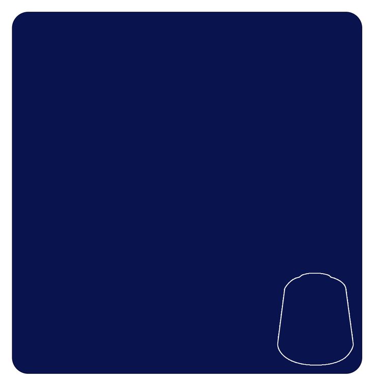 Warhammer Colour Base Kantor Blue 21-07 Acrylic Paint 12ml