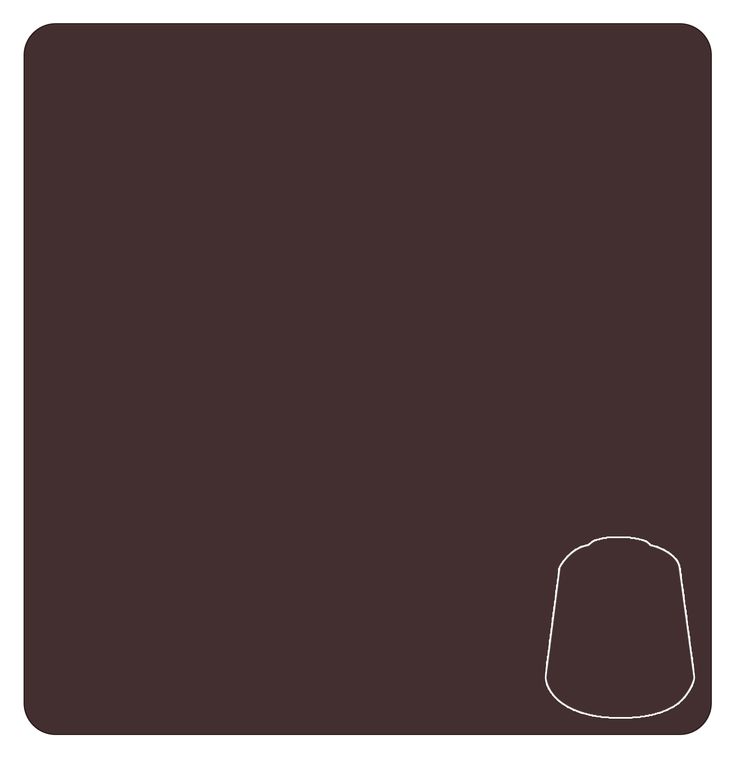Warhammer Colour / Citadel Base Rhinox Hide, 21-22 Acrylic Paint 12ml