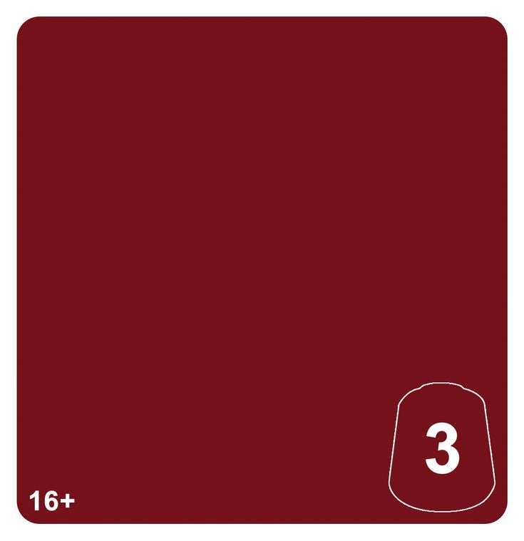Warhammer Colour - Tone Pro: Carmine Blades 3, 20-143 Acrylic Paint 12ml
