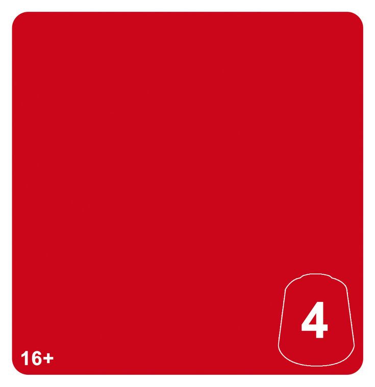 Warhammer Colour - Tone Pro: Bloodtoof Red 4, 20-154 Acrylic Paint 12ml