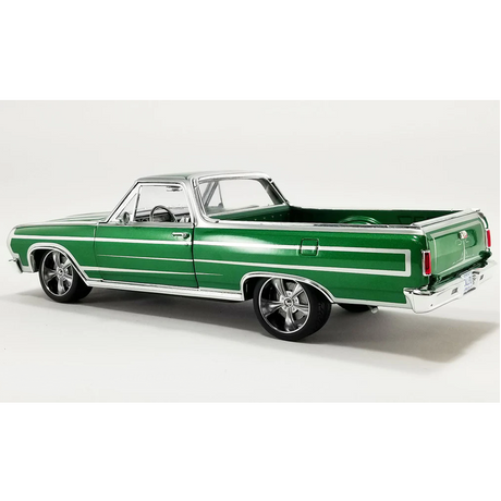 Calypso Green 1965 Chevrolet El Camino, 1:18 Scale Diecast Car