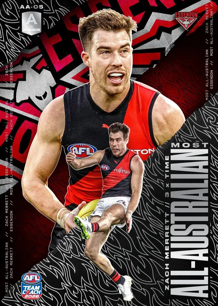 Zach Merrett, All-Australian Silver, 2026 Teamcoach AFL