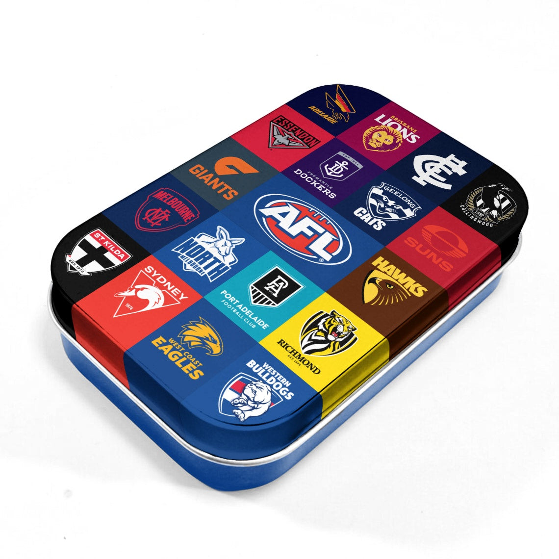 AFL Teams Logo Tin Storage Box