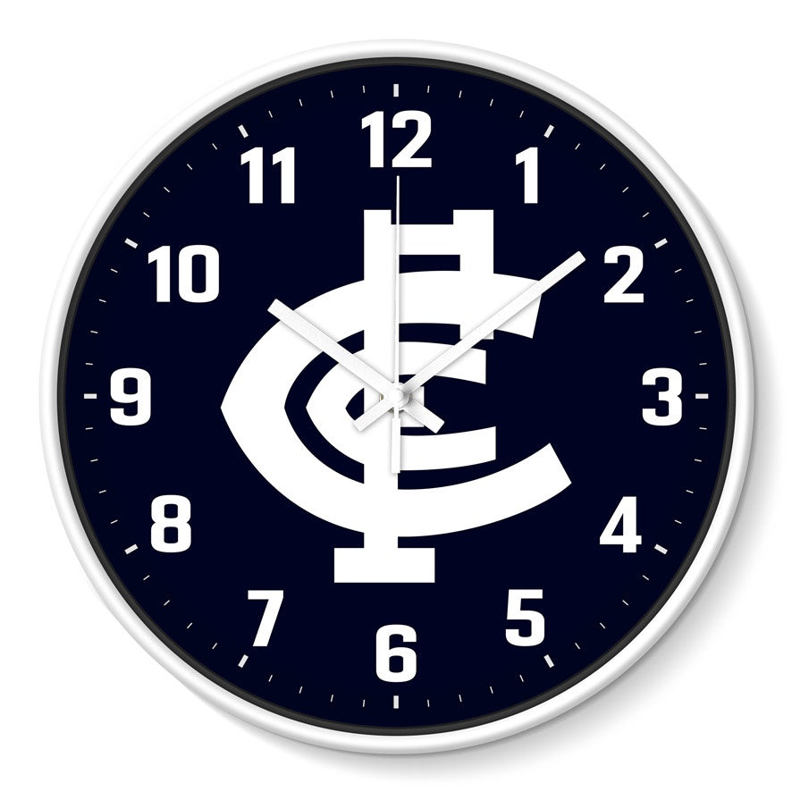 CARLTON BLUES WALL CLOCK