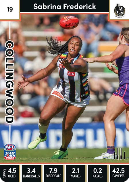 2023 Teamcoach AFLW Common Cards -  Cards 1 to 90 - Pick Your Card