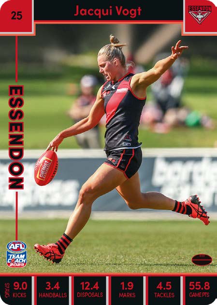 2023 Teamcoach AFLW Common Cards -  Cards 1 to 90 - Pick Your Card