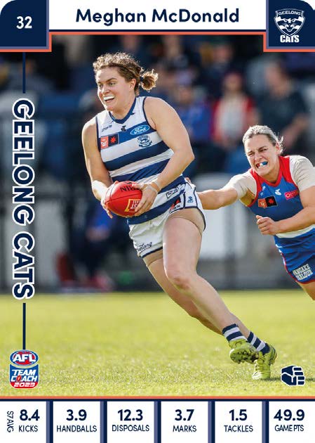 2023 Teamcoach AFLW Common Cards -  Cards 1 to 90 - Pick Your Card