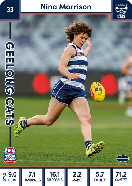 2023 Teamcoach AFLW Common Cards -  Cards 1 to 90 - Pick Your Card