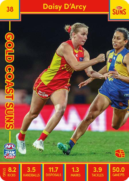 2023 Teamcoach AFLW Common Cards -  Cards 1 to 90 - Pick Your Card