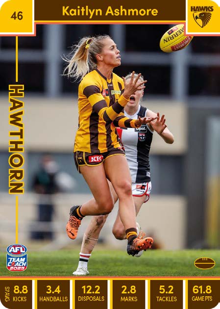 2023 Teamcoach AFLW Common Cards -  Cards 1 to 90 - Pick Your Card