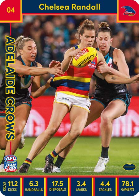 2023 Teamcoach AFLW Common Cards -  Cards 1 to 90 - Pick Your Card