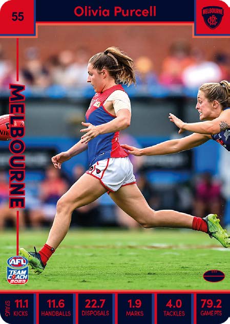 2023 Teamcoach AFLW Common Cards -  Cards 1 to 90 - Pick Your Card