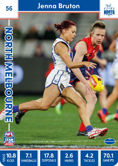 2023 Teamcoach AFLW Common Cards -  Cards 1 to 90 - Pick Your Card