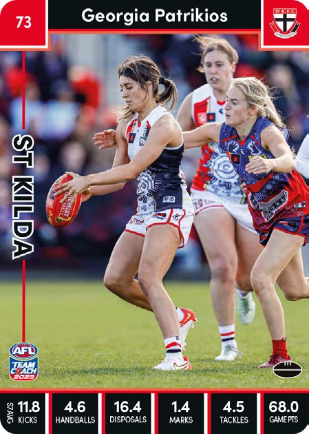 2023 Teamcoach AFLW Common Cards -  Cards 1 to 90 - Pick Your Card