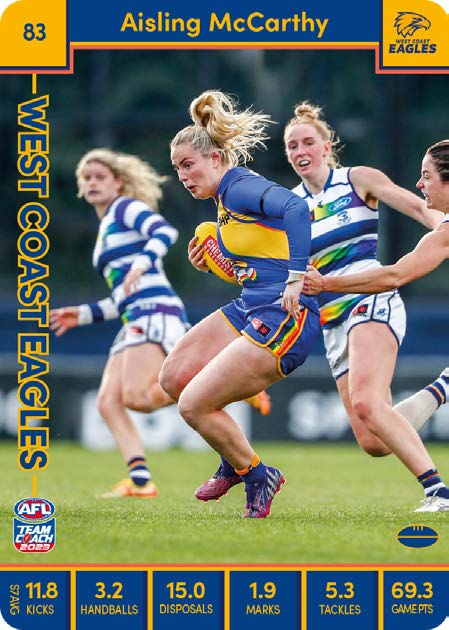 2023 Teamcoach AFLW, 90 card Base Set