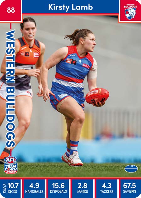 2023 Teamcoach AFLW Common Cards -  Cards 1 to 90 - Pick Your Card