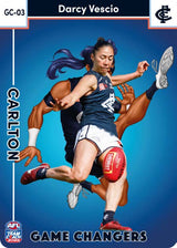 2023 Teamcoach AFLW - Game Changers Cards - Cards GC-01 to GC-18 - Pick Your Card