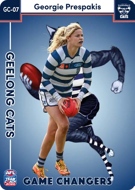 2023 Teamcoach AFLW - Game Changers Cards - Cards GC-01 to GC-18 - Pick Your Card