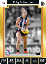 2023 Teamcoach AFLW GOLD Parallel Cards -  Cards 1 to 90 - Pick Your Card