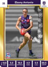 2023 Teamcoach AFLW GOLD Parallel Cards -  Cards 1 to 90 - Pick Your Card
