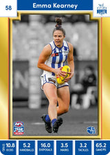 2023 Teamcoach AFLW GOLD Parallel Cards -  Cards 1 to 90 - Pick Your Card