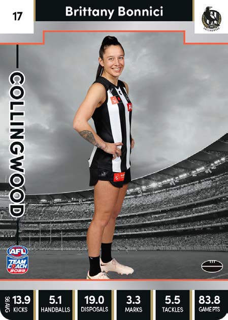 2023 Teamcoach AFLW Silver Parallel Cards -  Cards 1 to 90 - Pick Your Card