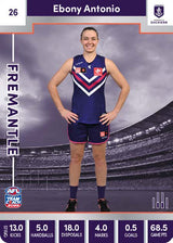 2023 Teamcoach AFLW Silver Parallel Cards -  Cards 1 to 90 - Pick Your Card