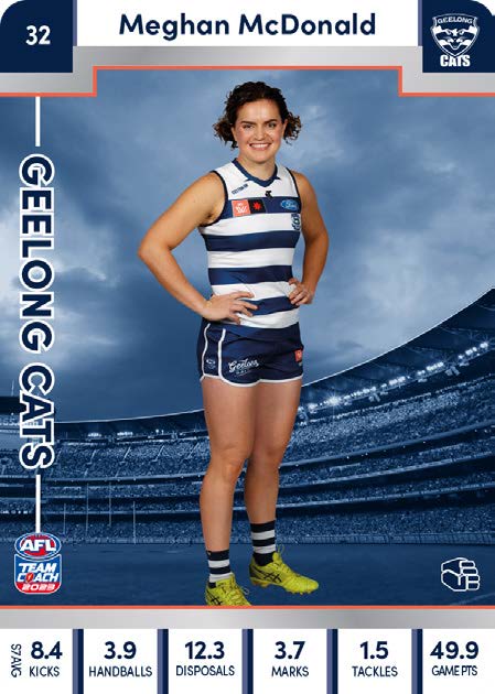 2023 Teamcoach AFLW Silver Parallel Cards -  Cards 1 to 90 - Pick Your Card
