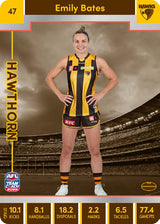 2023 Teamcoach AFLW Silver Parallel Cards -  Cards 1 to 90 - Pick Your Card