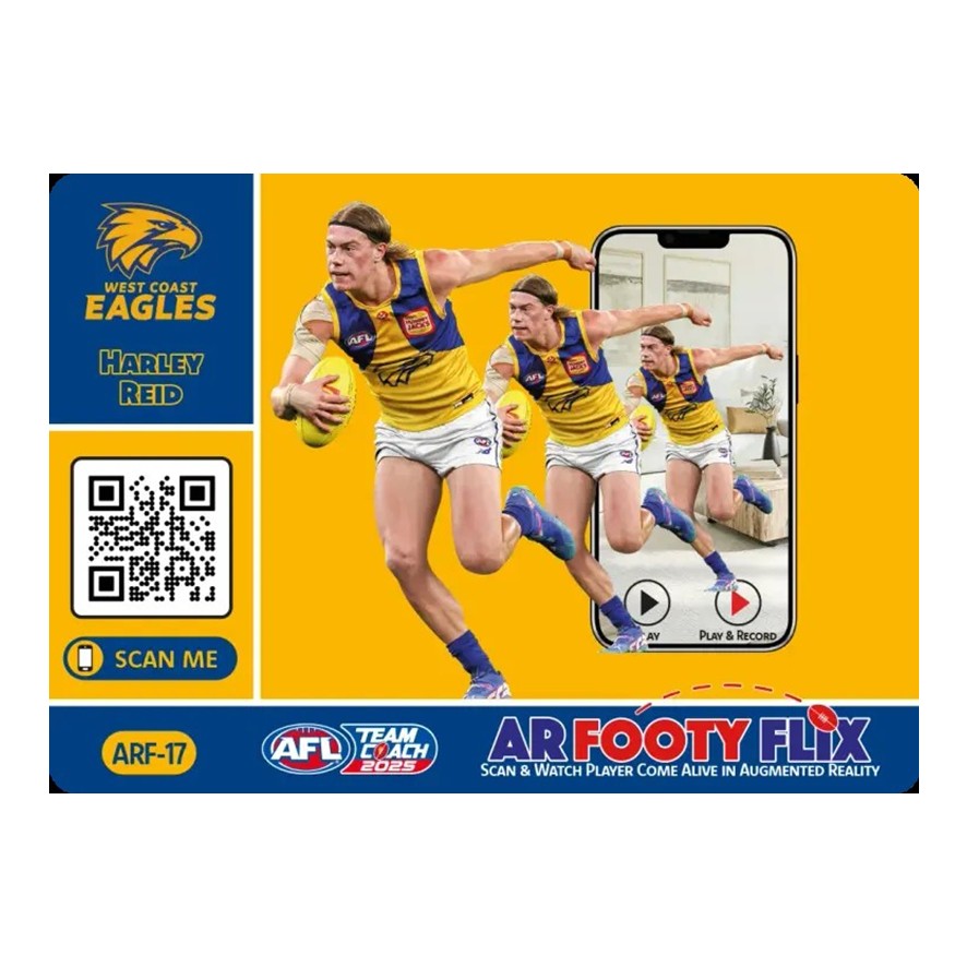 2025 Teamcoach AFL, AR Footy Flix Cards - Cards ARF-01 to ARF-18 - Pick Your Card