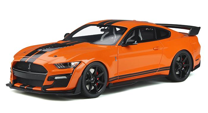 2020 Ford Mustang Shelby GT500, Twister Orange, 1:18 Scale Resin Diecast Model