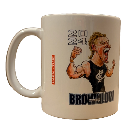 Patrick Cripps, 2024 Brownlow, Harv Time Mug