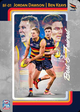 2025 Teamcoach AFL Silver Best & Fairest Cards - Cards BF-01 to BF-18 - Pick Your Card
