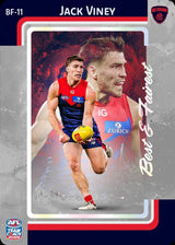 2025 Teamcoach AFL Silver Best & Fairest Cards - Cards BF-01 to BF-18 - Pick Your Card