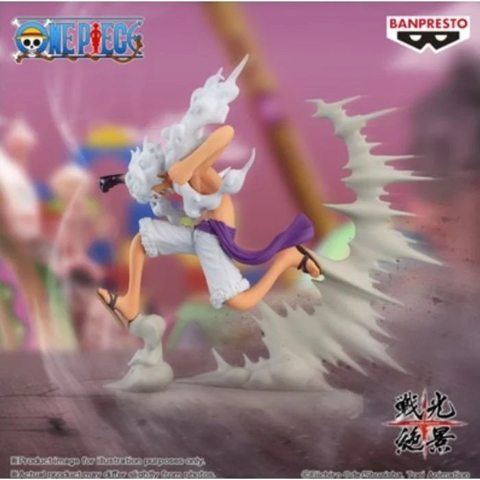 One Piece Senkozekkei - Monkey D. Luffy Gear 5 Figure