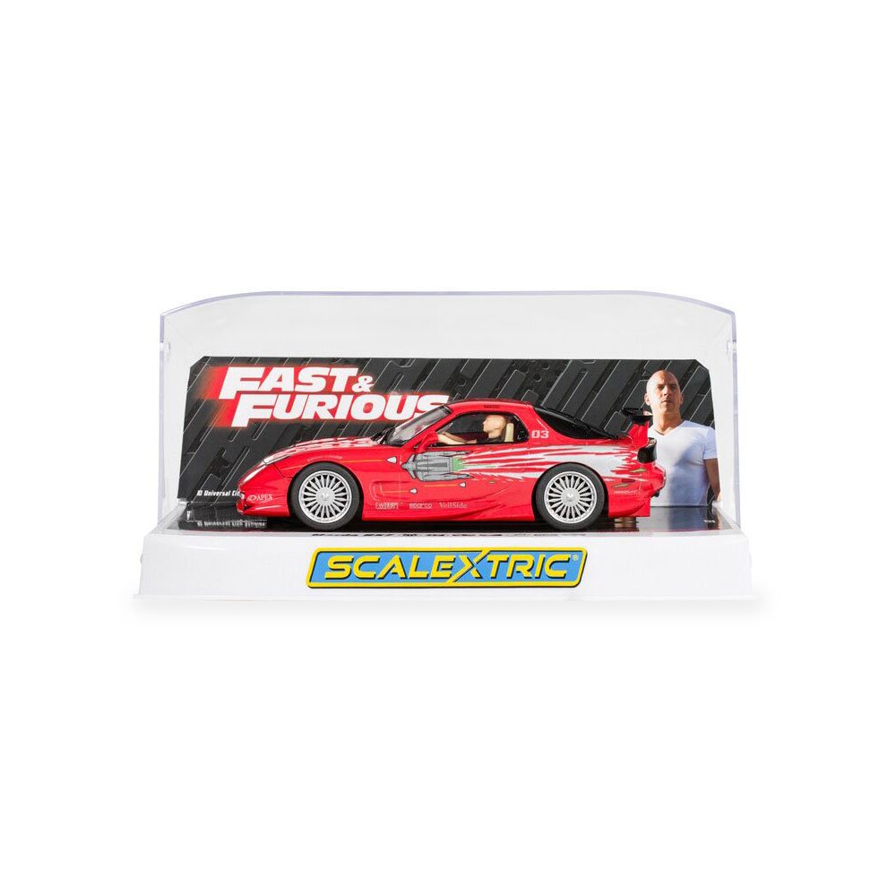 SCALEXTRIC THE FAST AND THE FURIOUS - MAZDA RX7 - DOM TURETTO Slot Car
