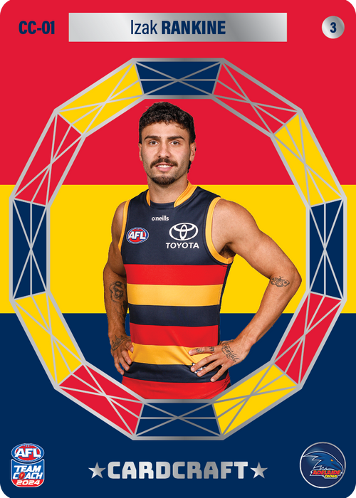 Izak Rankine, CC-01-3, Card Craft, 2024 Teamcoach AFL